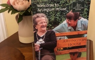 The new Arlington House brochure